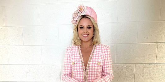 Lizzie Jelfs at Underwood Stakes Day Caufield Racecourse