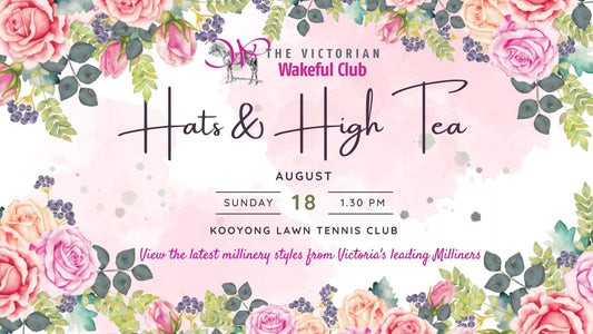 Victorian Wakeful Club Hats and High Tea Event 2024