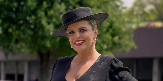 Caty Price for Channel 10 on Derby Day