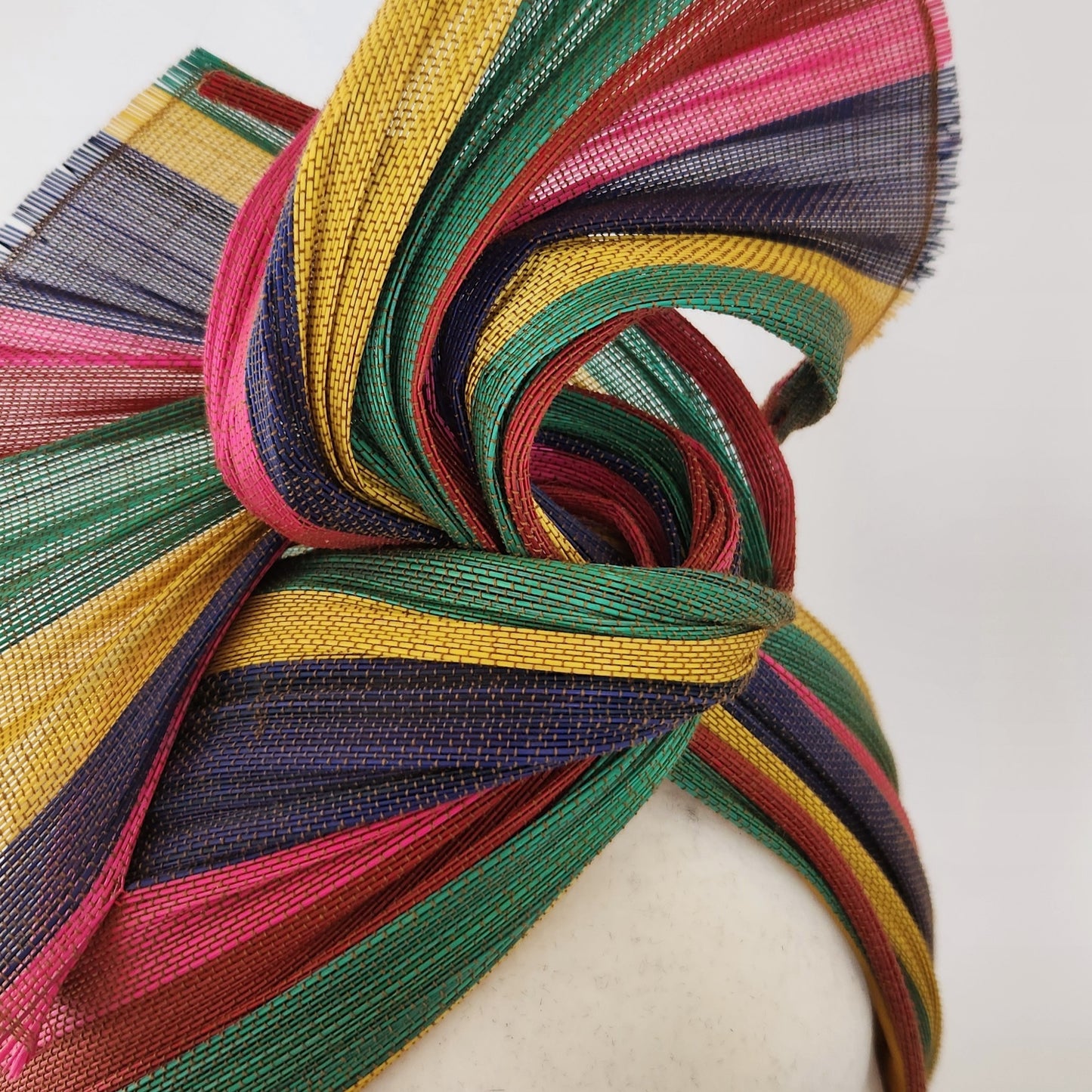 Celine Striped Rainbow Jinsin Turban