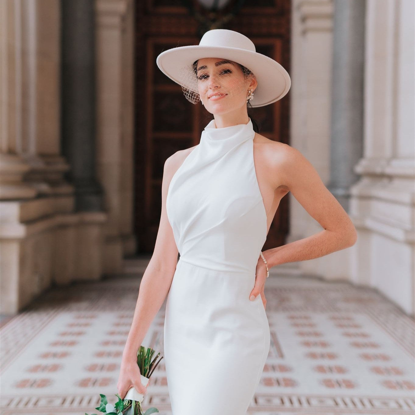 Custom design and made to order Wedding veil, headpiece or hat piece deposit