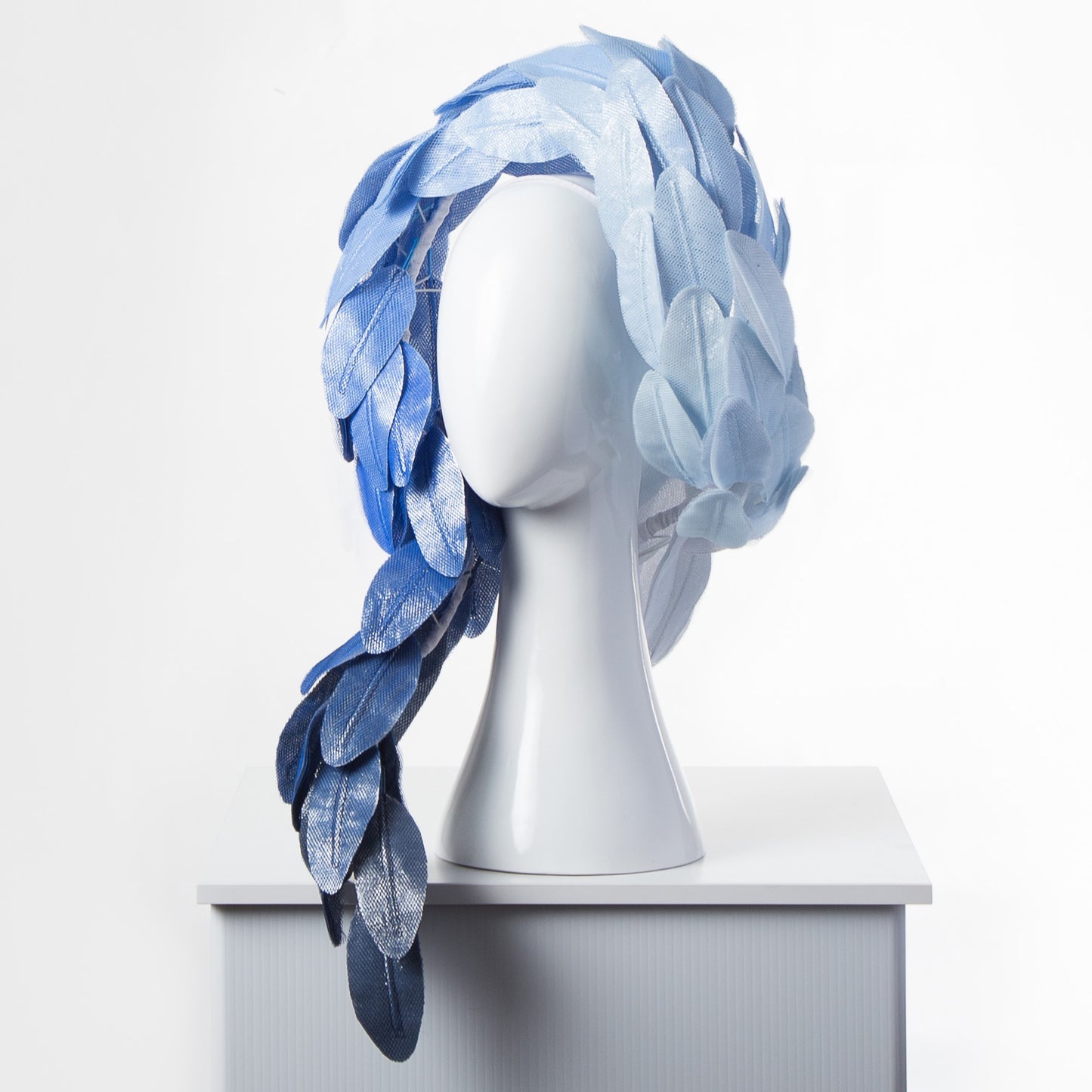 Fairy Wren Blue feather headpiece