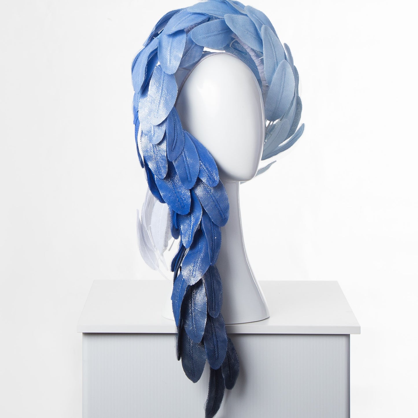 Fairy Wren Blue feather headpiece