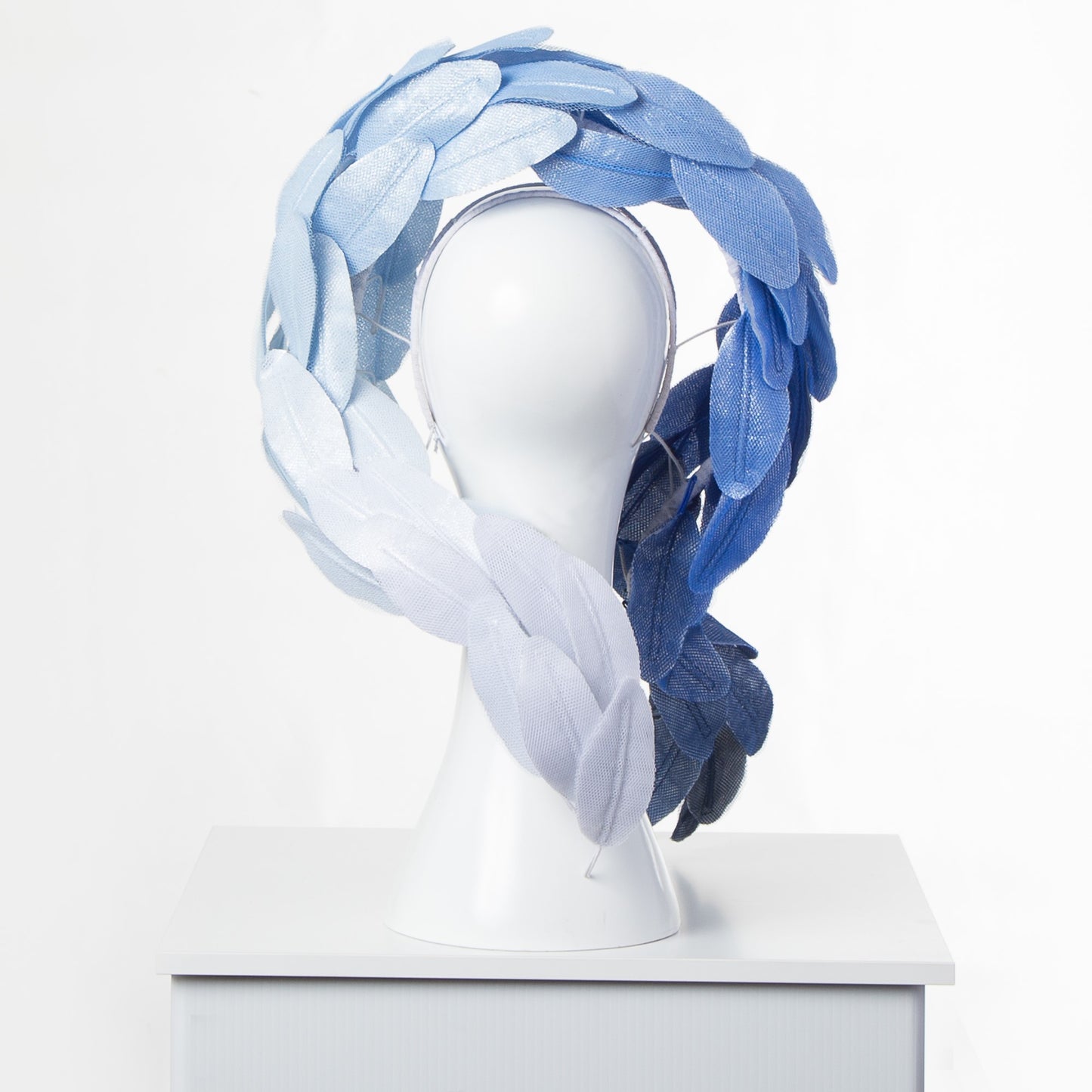 Fairy Wren Blue feather headpiece
