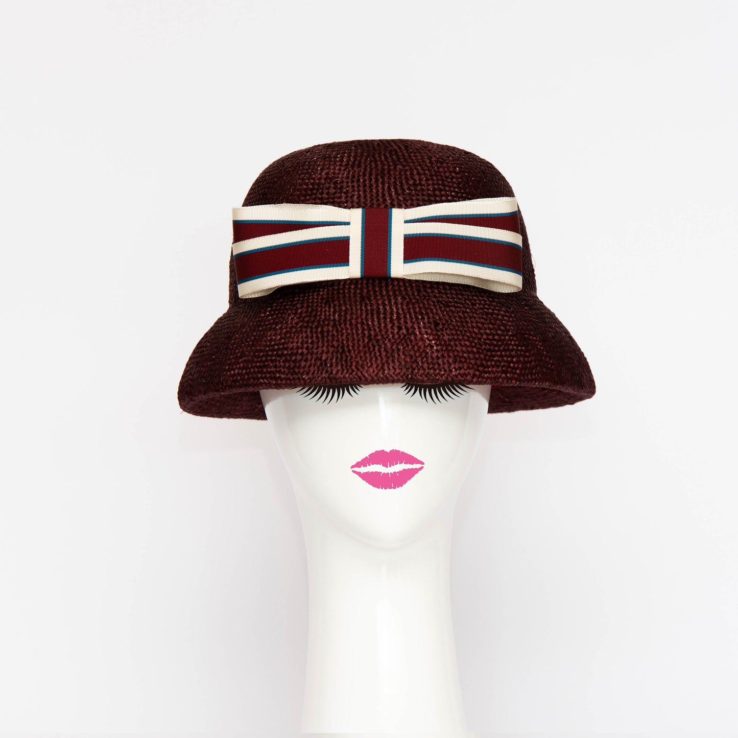 Henley Hat in Burgundy