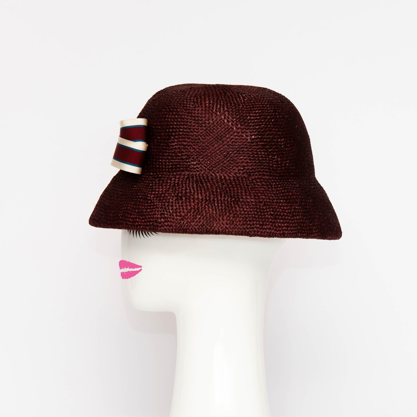 Henley Hat in Burgundy