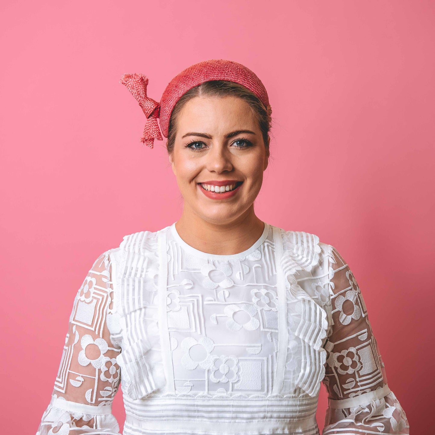 Jacinta Headband with knotted trim