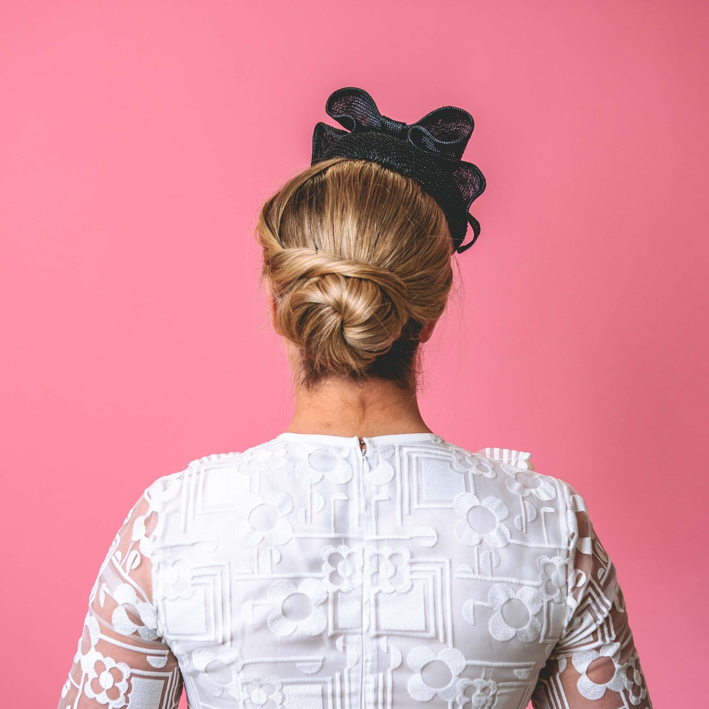 Mimi Beret with bow trim