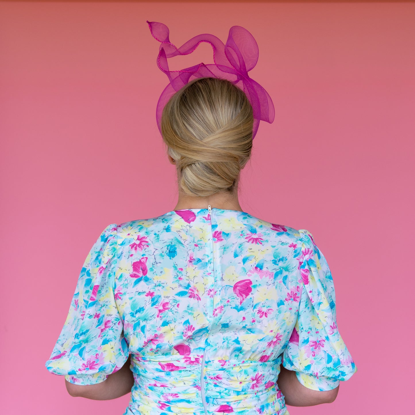 Oxley Bow Halo Headband in Pink
