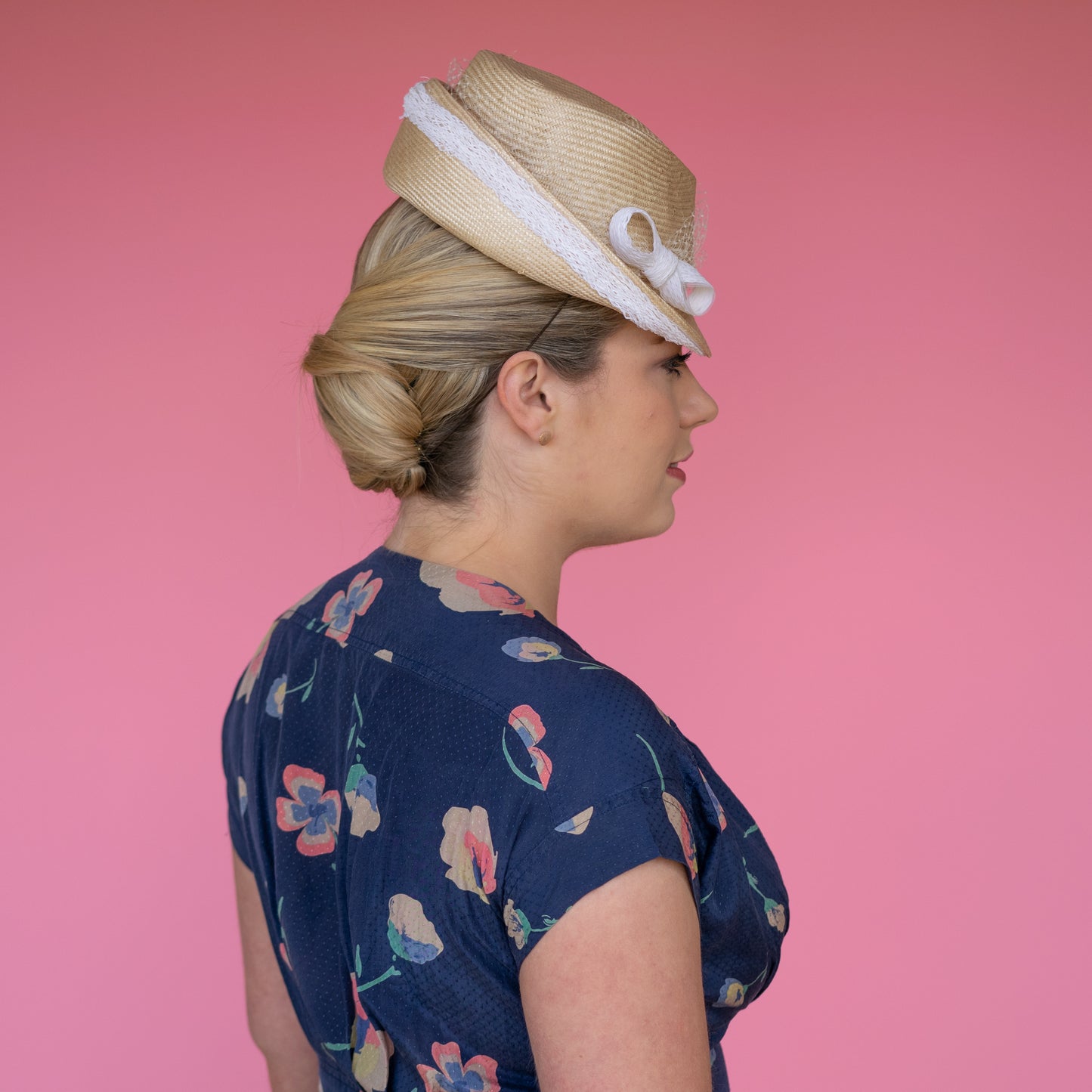 Thea Riding Hat in Cream