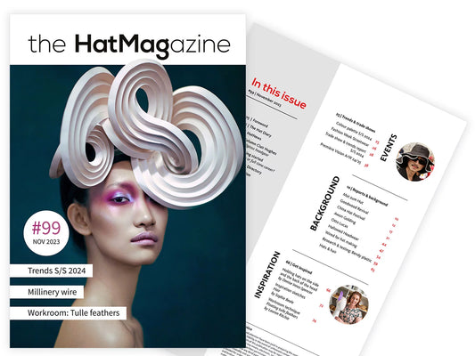 Workroom Technique in Issue 99 of The Hat Magazine
