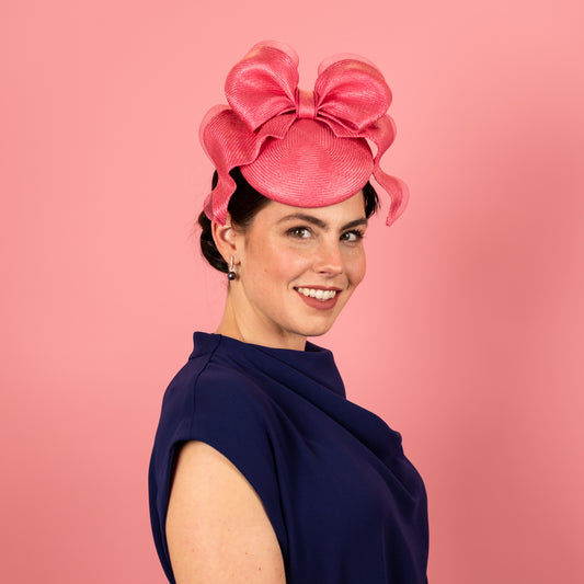Pink Fashion Lunch Hat Guide at Australian Turf Club