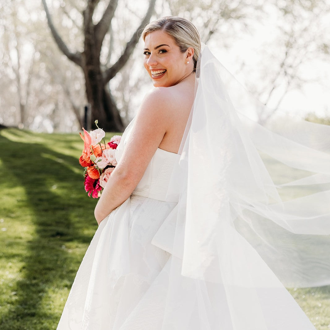 Custom design and made to order Wedding veil, headpiece or hat piece deposit