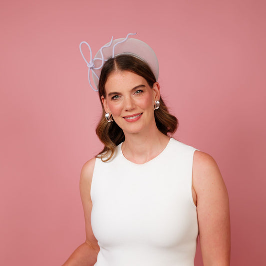 Lyra Crinoline Halo with Floating Crinoline Bow