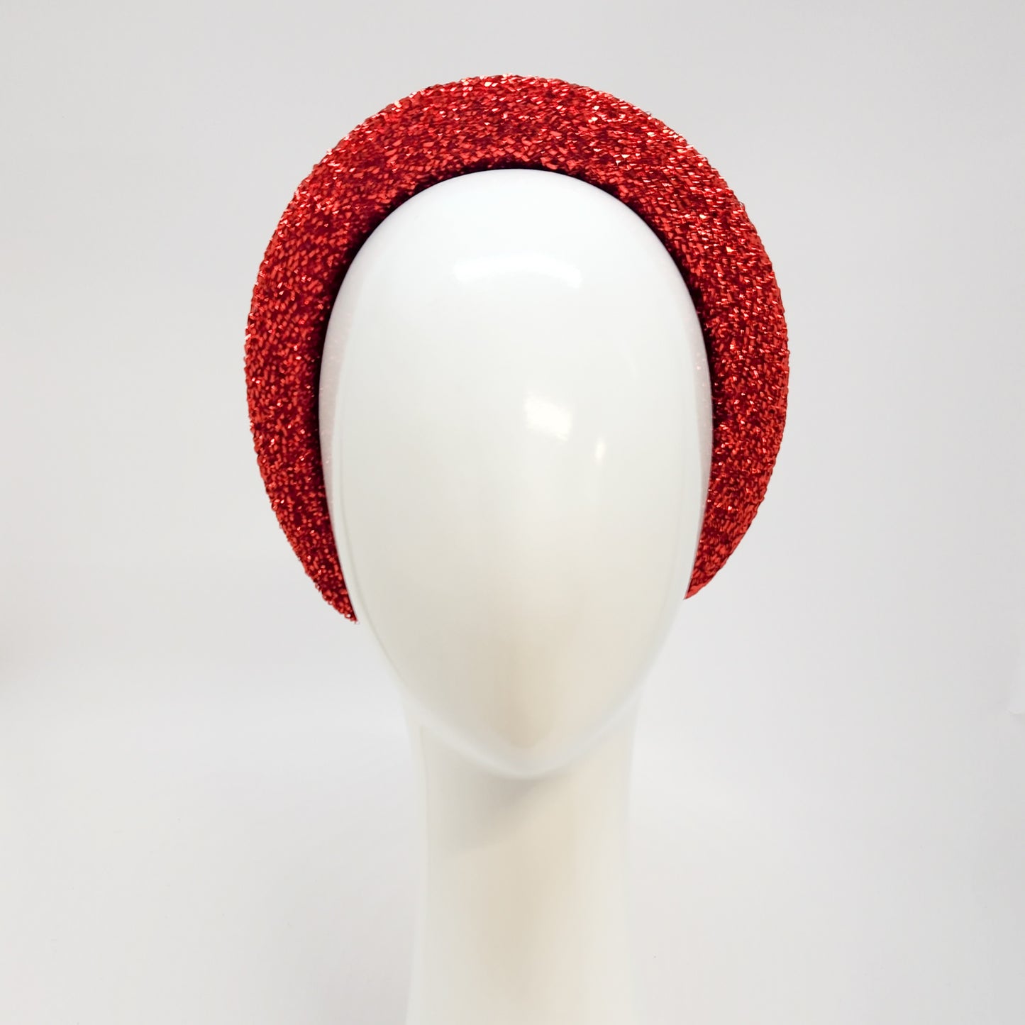 Red Tinsel Headband