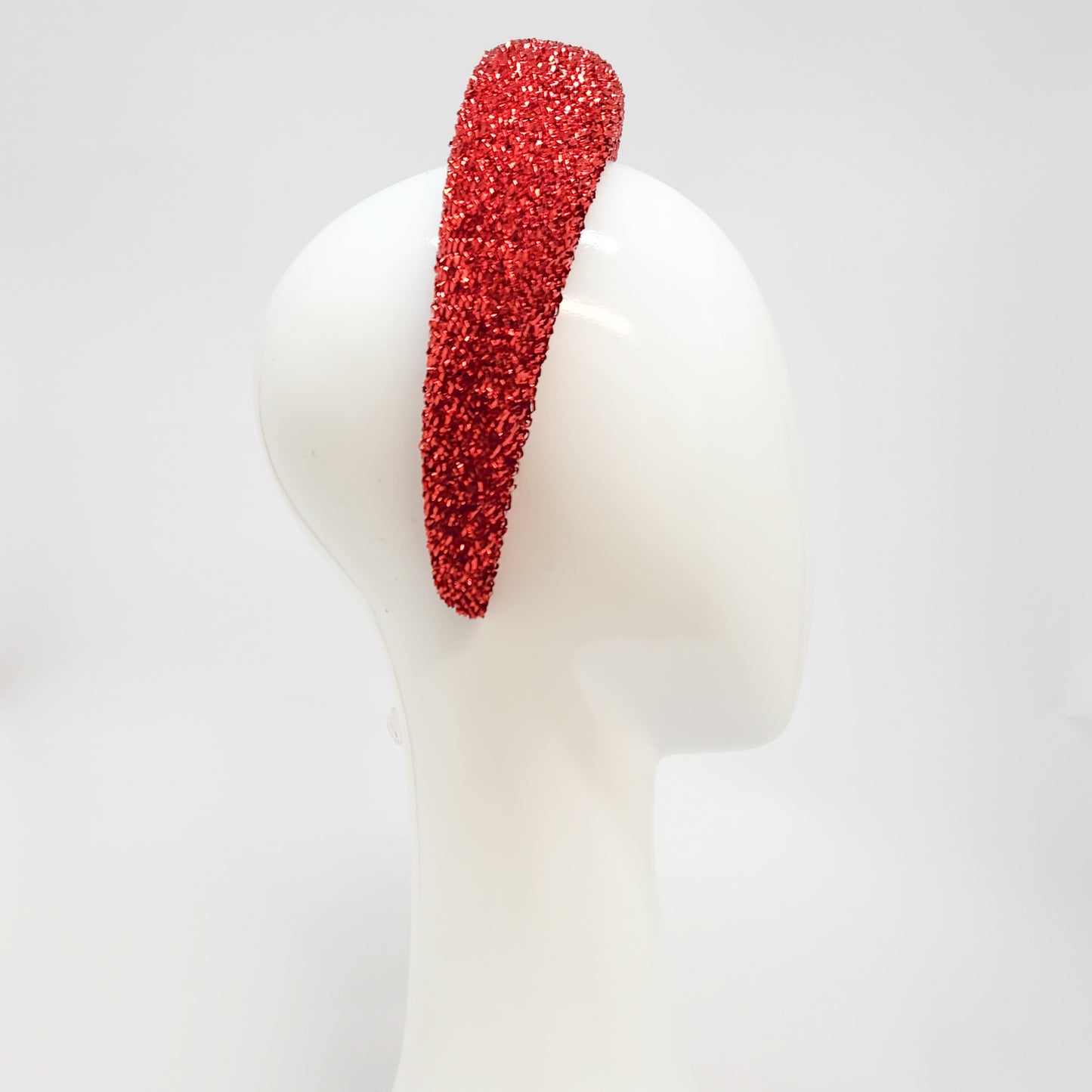 Red Tinsel Headband