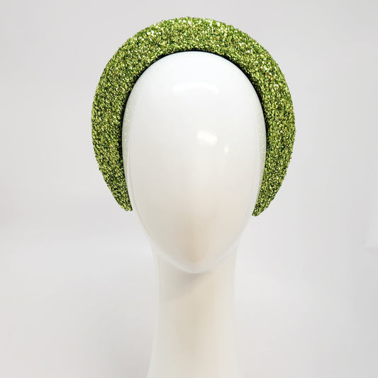 Green Tinsel Headband