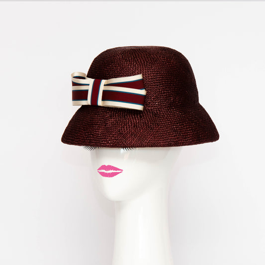 Henley Hat in Burgundy